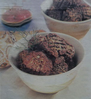 Kue Kering Cokelat Kelapa